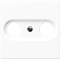 Miniatyrbillede 1 af 2: Cover Jung A561PLTV 1-vejs Cover Creme-hvid