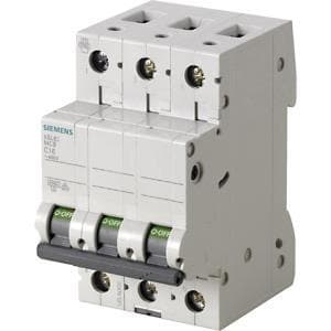 Siemens virrankatkaisin 3-napainen 6 A 400 V 5SL6306-7 (5SL6306-7)