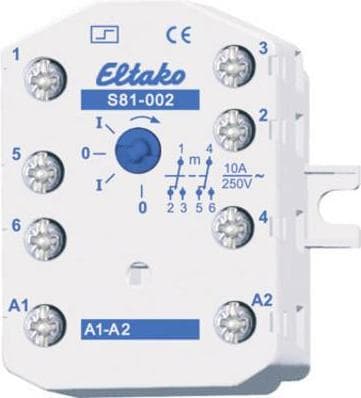 Eltako 1393132 81002030 overspændingsafbryder planmonteret S81-002-230V 2 skiftekontakter 230V 10A 2300W 1 stk.