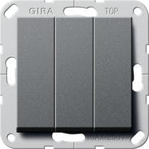 GIRA 283228 elektrisk strömbrytare 2P antracit (283228)