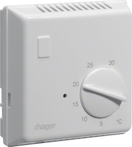Hager EK054 rumtermostat med åbner bimetal