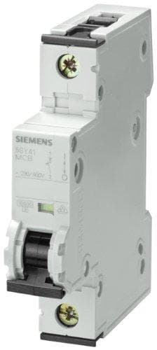 Siemens miniatureafbryder 1 A 1-polet C (5SY4101-7)