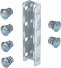 Miniatyrbillede 1 af 2: OBO-BETTERMANN 6018513 Unió Para Perfil U Inklusive Tornillos Cabez.Alomada