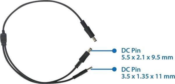 Edimax GP-101ST Power over Ethernet (PoE) Svart nätverksdelare