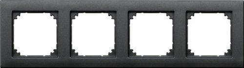 Merten 486414 M-PLAN Ramme til 4 Sockets Charcoal