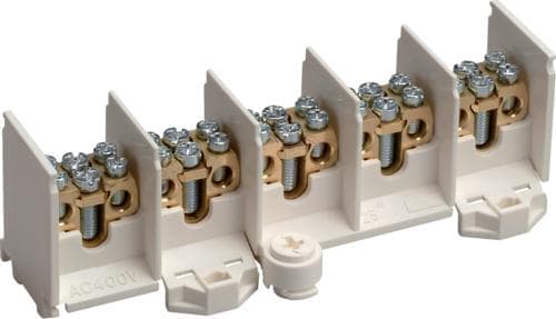 Hager pääjohdon haaraliitin 5-napainen 25/2x16qmm K46N (K46N)