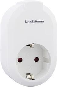 REV 0088707012 Link2Home, WiFi-pistoke, iOS, Android, Alexa, Google Assistant, valkoinen