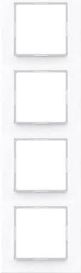 Jung Firedobbelt stel A creation alpin hvid AC584WW (AC584WW)