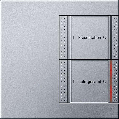 Gira 1253651 adapterram 1-faldig ITS 30, aluminium