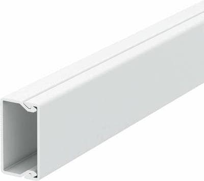 OBO SÄNG. Vägg+tak kanal med topp. 20x35mm, PVC WDK20035RW