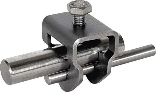 Dehn 630129 – Trepolet klemmeforbindelse til påskruning diameter 20 mm NIRO V4 A