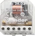 Miniatyrbillede 1 af 2: Finder 260382300000PAS impulsafbryder til installation i indbygningsboks, 230 VAC, 1 NO-kontakt / 1 NC-kontakt, 10 A