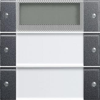 GIRA 214228 elektrisk strömbrytare antracit - vit (214228)