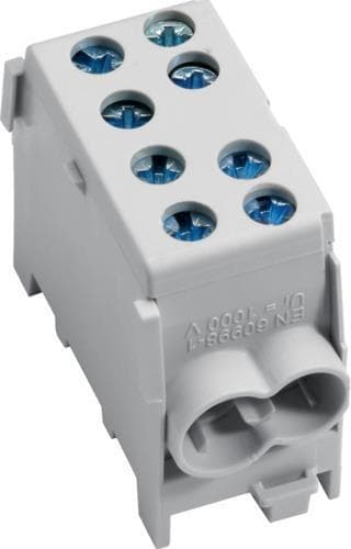 Hager – Huvud 35sqmm kh35l terminal, 1-p. dedoserna. huvudterminal