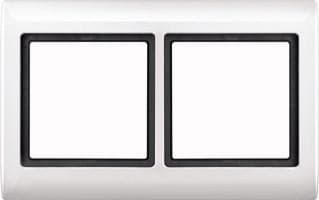 MERTEN stel dobbelt 400244 AQUADESIGN hvid 400244 400244 (400244)