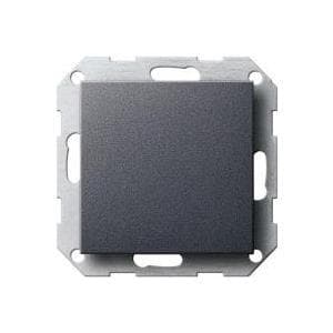 GIRA Cover blind cover System 55, Standard 55, E2, Event, Event Clear, Event Opaque, Esprit, ClassiX Antracit 0268 (026828)