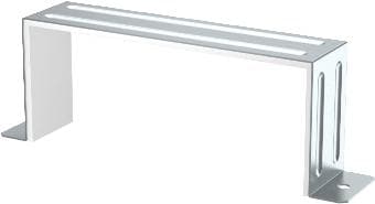 Obo Bettermann BSKM-VD 0407. Produkttype: Kabelbakkebremse, Farve på produkt: Rustfrit stål, Materiale: Stål. Bredde: 62 mm, Længde: 31,4 cm, Højde: 1
