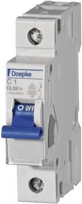 DOEPKE MCB C20A DLS-6H-C20-1-6-KA 6 kA 1-napainen 230 V C-ominaisuus DLS-6H-C20-1-6-KA (09914204)