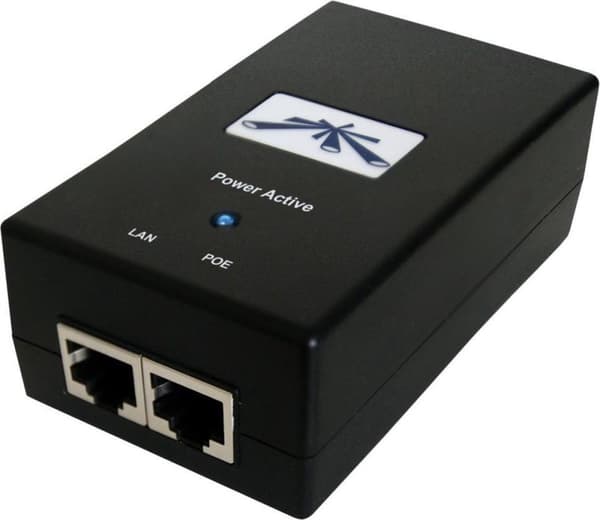 Ubiquiti Networks POE-48-24W-G PoE-sovitin ja injektori 48V