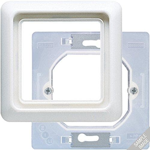 Jung stel enkelt ws komplet med flange CD 681 WU W (CD681WUW)