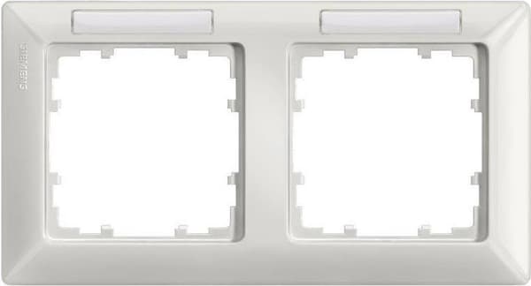 Siemens 5TG25521. Farve på produkt: Titanium, Hvid, Materiale: Plast. Bredde: 151 mm, højde: 80 mm (5TG25521)
