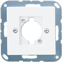 JUNG A 568-1 BF WW. Farve på produkt: Hvid, Mærkekompatibilitet: JUNG, Materiale: Termoplast (A568-1BFWW)