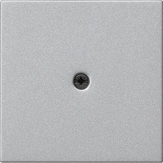 GIRA 027426 vægplade/afbryderdæksel aluminium (027426)
