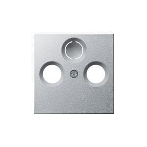 GIRA cover TV, radiostiksystem 55, standard 55, E2, event, event clear, event uigennemsigtig, Esprit, ClassiX aluminium (086926)