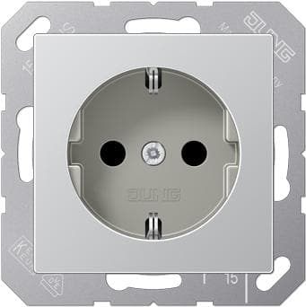 Jung A 1520 KI AL 1-suuntainen pistoke alumiinia A1520KIAL