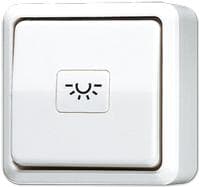 Jung 631 A WW elektrisk kontakt 1P hvid (631AWW)