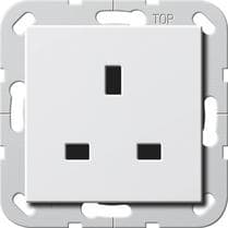 GIRA 2776 03 fatning hvid (277603) Hvid