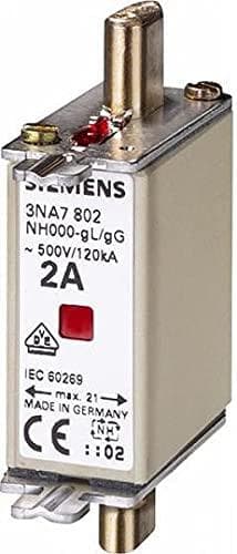 Siemens - säkring nh-500v t-00 35a indikeringscentral