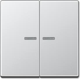 Jung A 595 KO5 AL elektrisk afbryder aluminium (A595KO5AL)