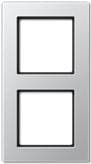JUNG AC 582 AL. Farve på produkt: Aluminium, Mærkekompatibilitet: JUNG, Materiale: Duroplast. Bredde: 84 mm, Højde: 155 mm (AC582AL)