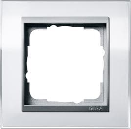 GIRA single frame event klar, standard 55, system 55 hvid 0211726 (0211726)