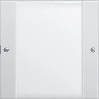 Gira 213103 vippesæt 1 rum mærkningsfelt System 55, klar/ren hvid