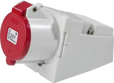 as - Schwabe 60578 60578 CEE-CARA vægstik 16 A 4-polet 400 V (60578)