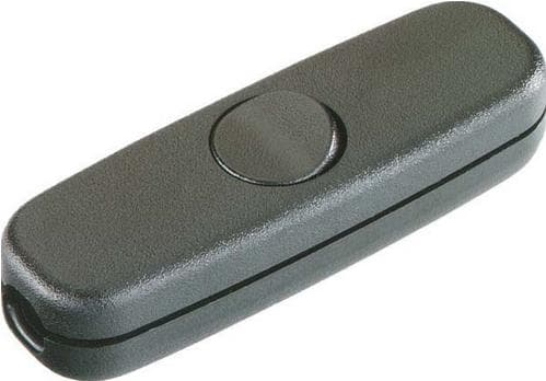 Bachmann 924043 BACH mellemledningskontakt 924.043 1-polet sort