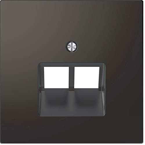 Merten Central 2 °F. cm Antracit för MEG4522 UAE Socket 6034