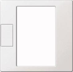 MERTEN Central Pl. Univ. Midlertidig. MEG5775-0319 med touch-display, polarhvid blank MEG5 MEG5775-0319 (MEG5775-0319)