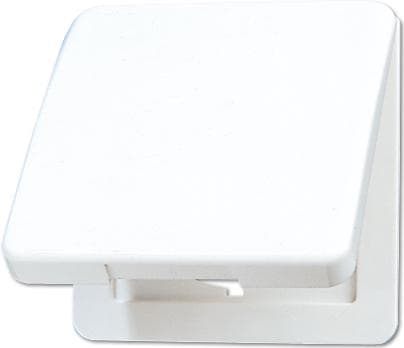 JUNG CD 590 BFKL WW. Produktens färg: Vit, Varumärkeskompatibilitet: JUNG, Material: Termoplast (CD590BFKLWW)