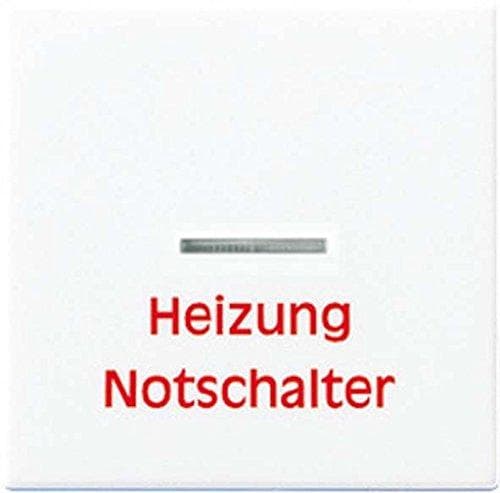 Jung A590HWW vippekontakt nødopvarmningsafbryder) [engelsk tekst]