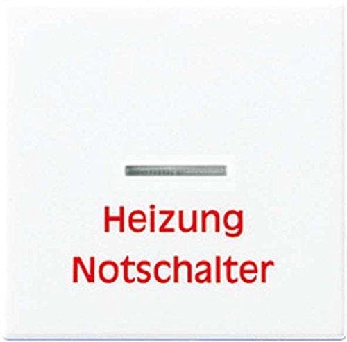 Jung A590HWW vippekontakt nødopvarmningsafbryder) [engelsk tekst]