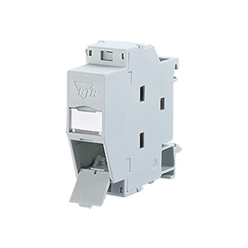 Metz Connect 82178 1309427103-E netværksstik DIN-skinne CAT 6 lysegrå