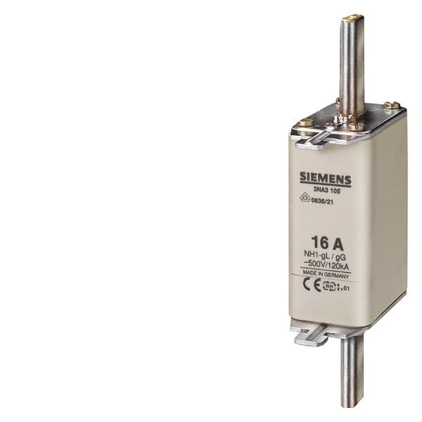 Siemens sulakelinkki 63 A NH1 SENTRON (3NA3122)