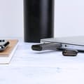 Miniatyrbillede 6 af 6: Merten 431014 vippe med kontrolvindue, antracit, System M