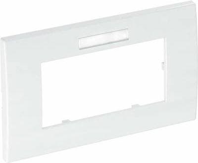 OBO Bettermann dækramme AR45-BF2 RW modul 45 dobbelt ren hvid (6119352)
