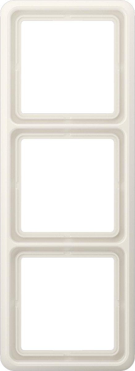 Jung 3-vejs dækramme cd583pt, platin