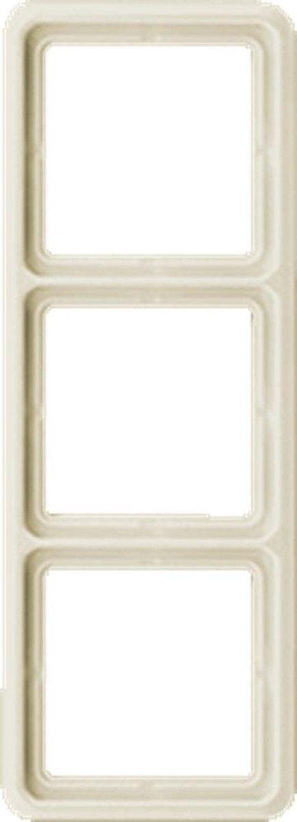 Jung 3-vejs dækramme cd583pt, platin