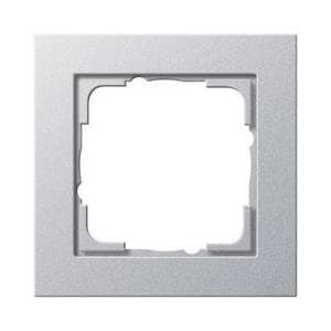 GIRA E2 - Aluminium - Termoplast - Skrueløs (021125)